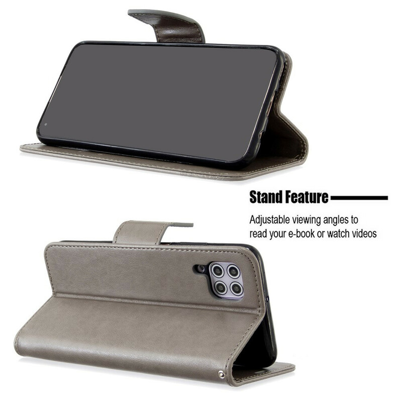 Hölje Huawei P40 Lite Butterfly Printed Rem