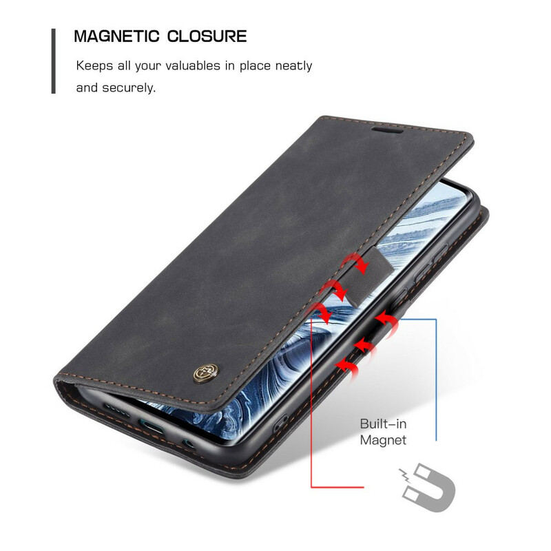 Flip Cover Xiaomi Mi Note 10 / Note 10 Pro CASEME Lädermaterial