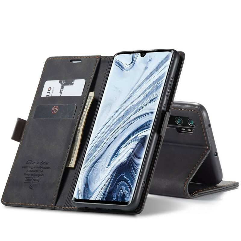 Flip Cover Xiaomi Mi Note 10 / Note 10 Pro CASEME Lädermaterial