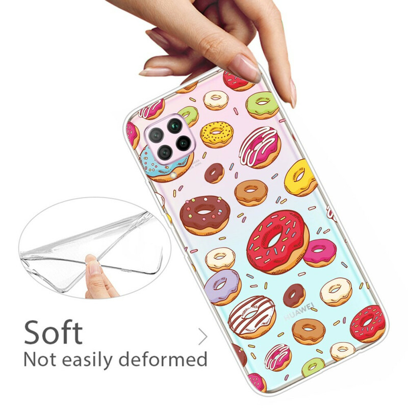 Huawei P40 Lite Love Donuts Case