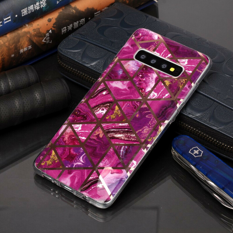 Samsung Galaxy S10 Plus Marble Ultra Design-fodral