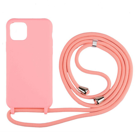 Coque iPhone 11 Pro Silicone et Cordon - Dealy