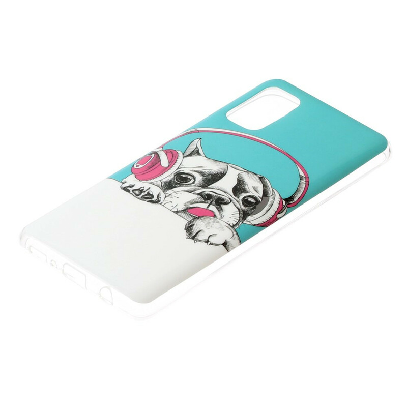 Samsung Galaxy A41 Fluorescent Dog Case