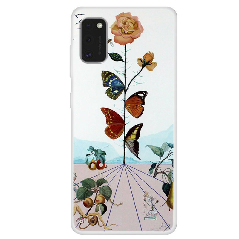 Fodral Samsung Galaxy A41 Naturens fjärilar