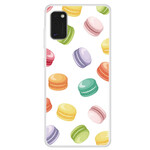 Samsung Galaxy A41-skydd Sweet Macarons