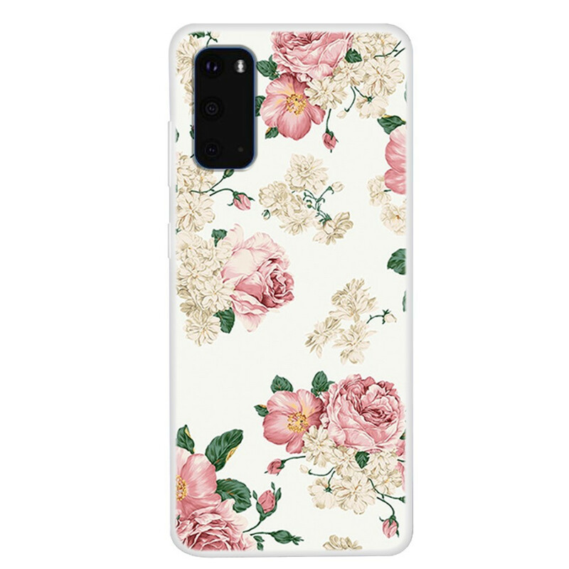 Samsung Galaxy S20 fodral Liberty Flowers