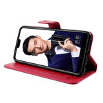 Honor 10 tryckt fjäril Rem Case