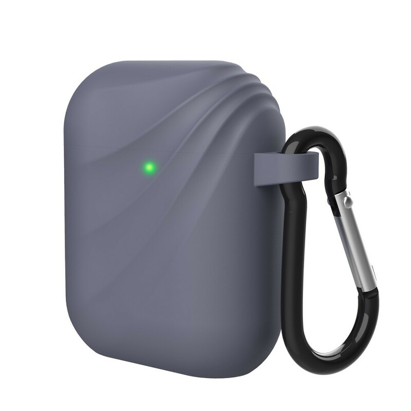 AirPods silikonfodral med karbinhake