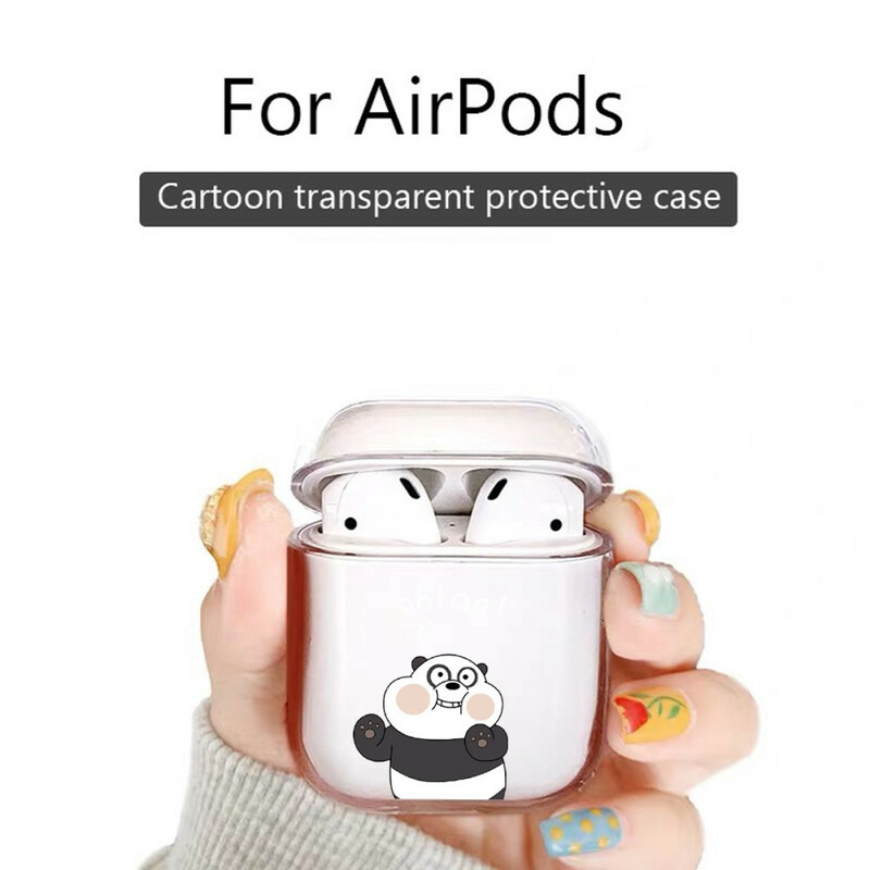 AirPods Clear Silicone SkalAnimal Series