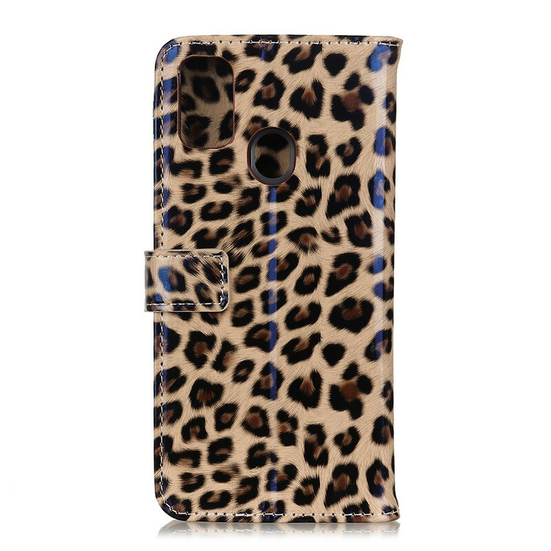 Samsung Galaxy A21s Leopard enkelt fodral