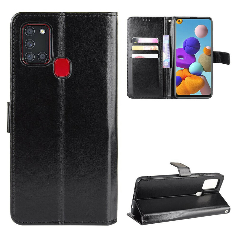 Samsung Galaxy A21S Flashy Leatherette Case