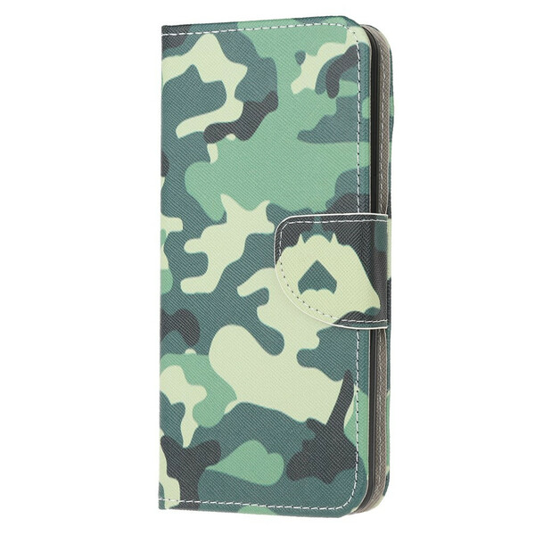 Samsung Galaxy A21s militärfodral i kamouflage