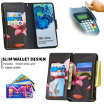 Samsung Galaxy S20 Ultra Pocket Zipper SkalFlower