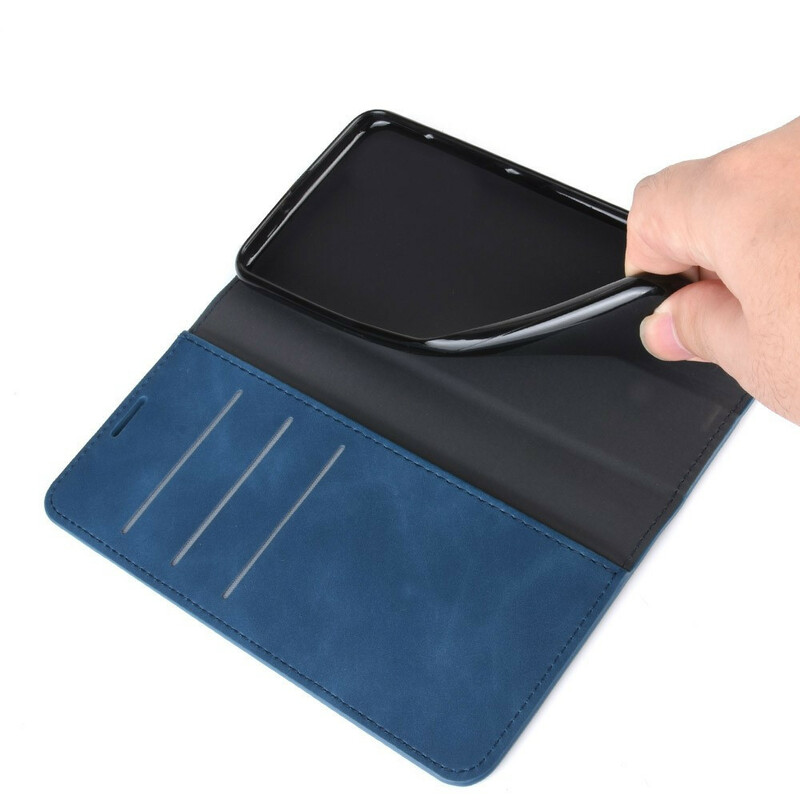 Flip Cover iPhone XR Soft Läder Effekt Flip Cover iPhone XR Soft Läder Effekt