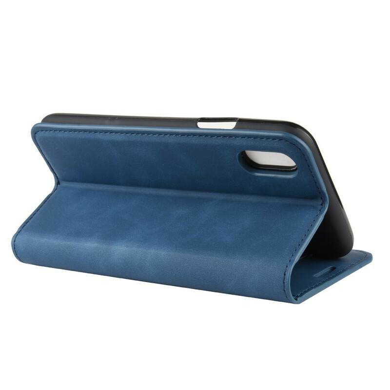 Flip Cover iPhone XR Soft Läder Effekt Flip Cover iPhone XR Soft Läder Effekt