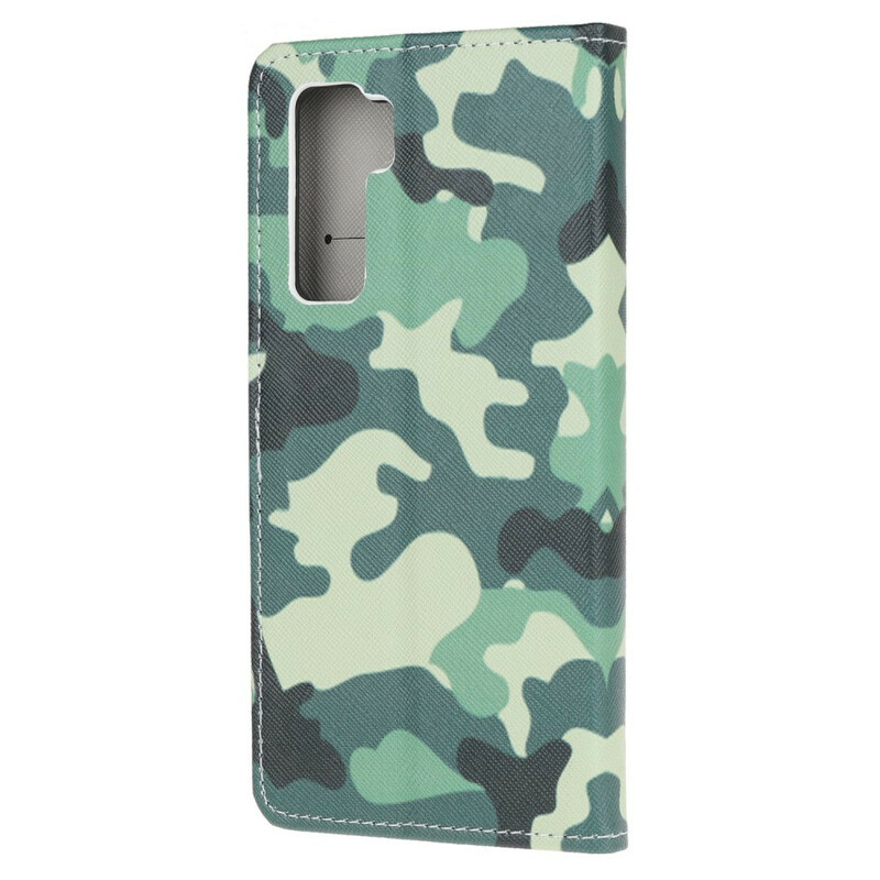 Huawei P40 Lite 5G militär kamouflagefodral