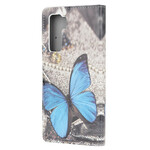 Fodral Huawei P40 Lite 5G Fjärilar och blommor 2