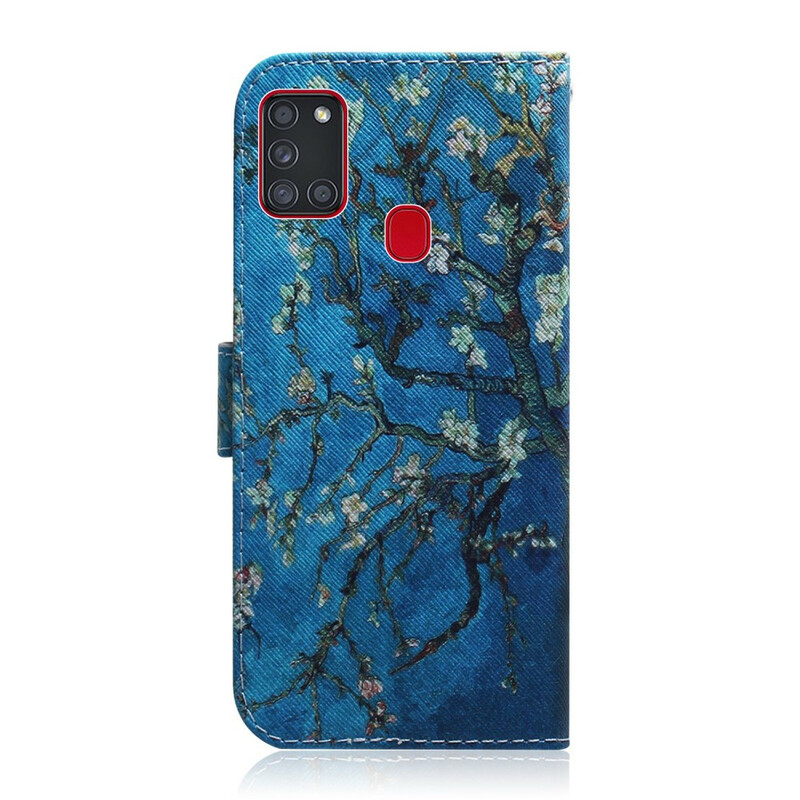 Samsung Galaxy A21s blomma träd gren väska