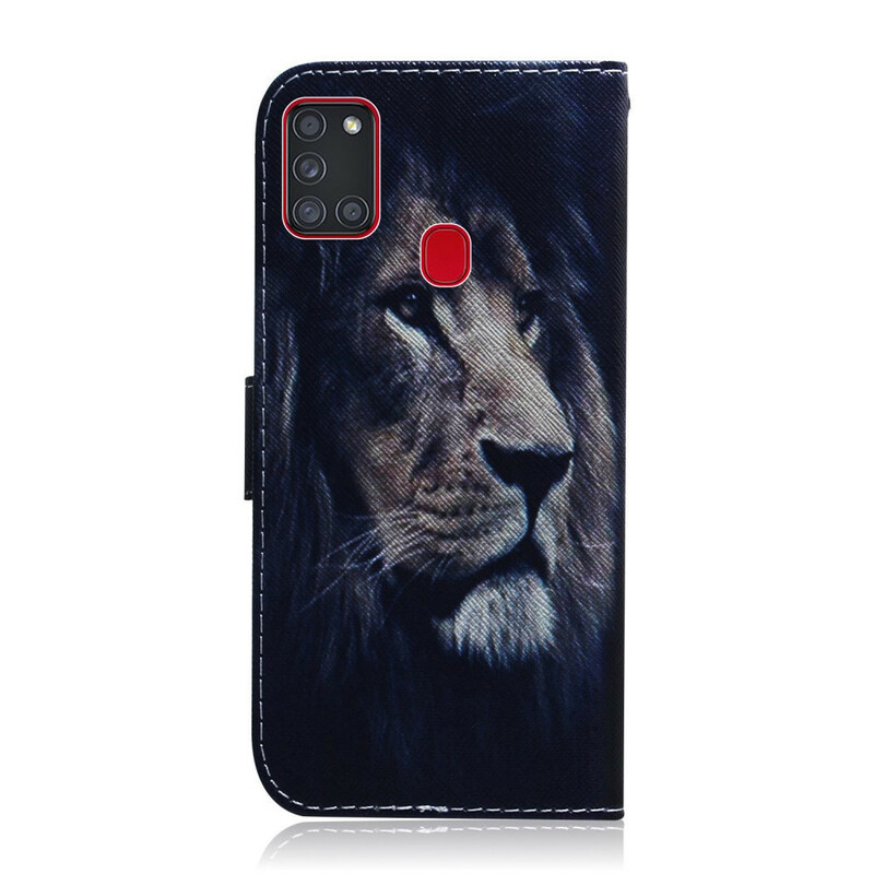 Samsung Galaxy A21s Dreaming Lion Case