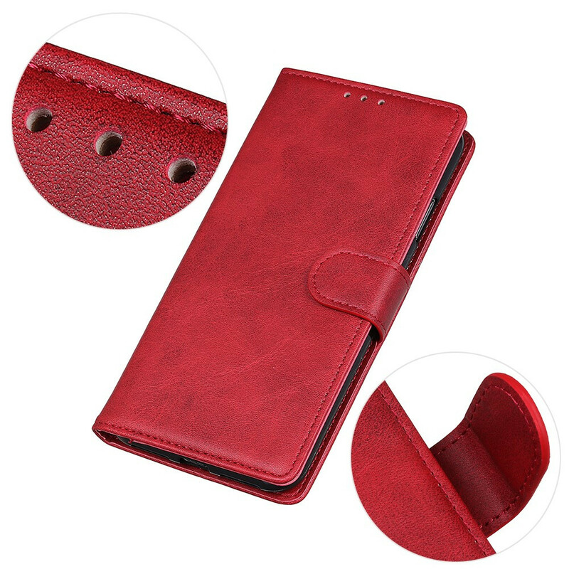 Xiaomi Redmi 9 Retro Matt Läder Case Xiaomi Redmi 9 Retro Matt Läder Case