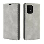 Flip Cover Samsung Galaxy S10 Lite Soft Läder Effekt