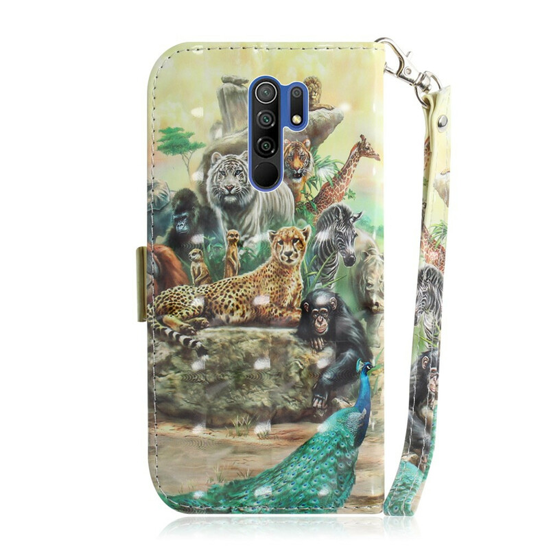 Xiaomi Redmi 9 Animal Safari Rem Case