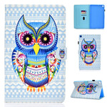 Samsung Galaxy Tab S6 Lite fodral Tribal Owl