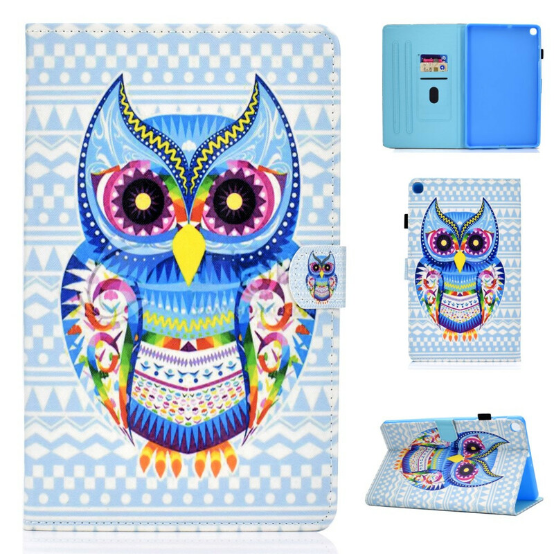 Samsung Galaxy Tab S6 Lite fodral Tribal Owl