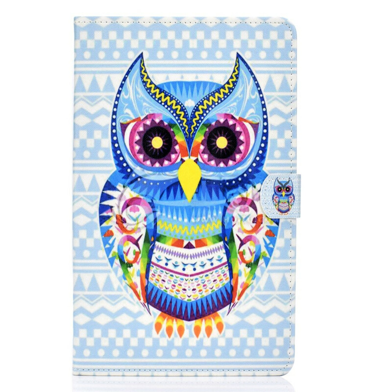 Samsung Galaxy Tab S6 Lite fodral Tribal Owl