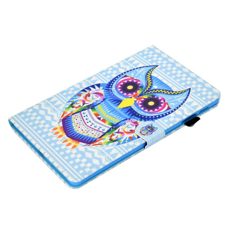 Samsung Galaxy Tab S6 Lite fodral Tribal Owl