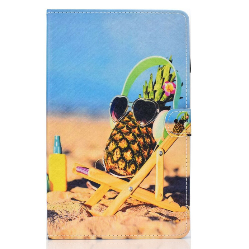 Samsung Galaxy Tab S6 Lite fodral Pineapple Beach