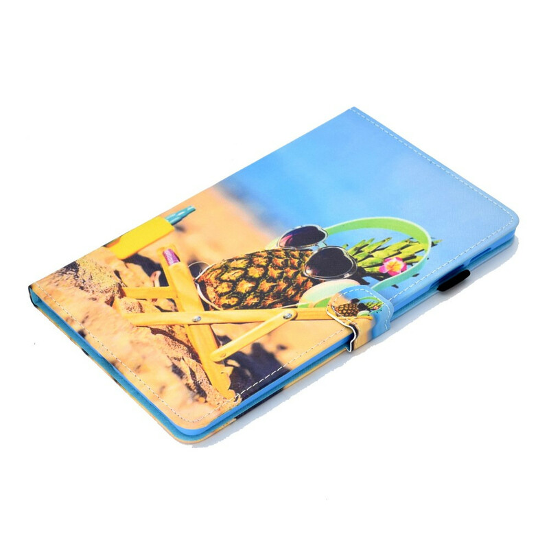 Samsung Galaxy Tab S6 Lite fodral Pineapple Beach