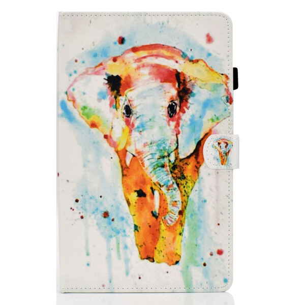 Samsung Galaxy Tab S6 Lite SkalWatercolour Elephant