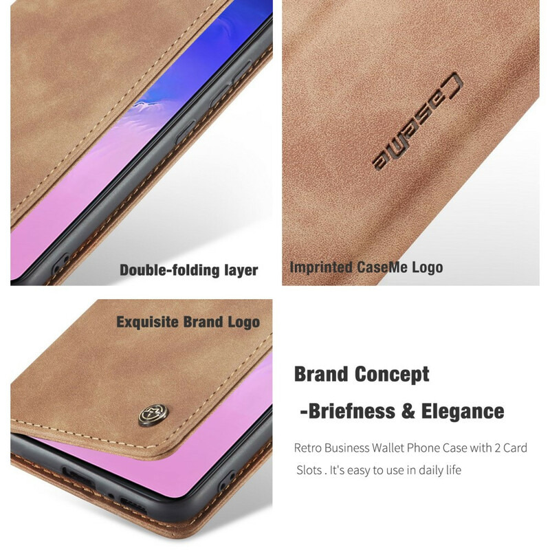 Flip Cover Samsung Galaxy S10 Lite Läder