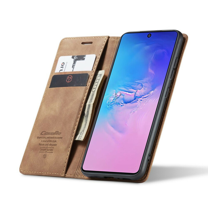 Flip Cover Samsung Galaxy S10 Lite Läder