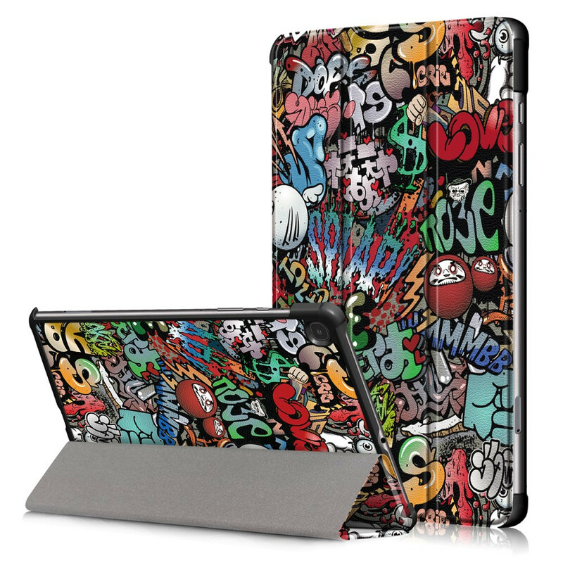 Smart SkalSamsung Galaxy Tab S6 Lite Förstärkt Graffiti