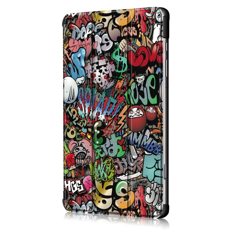 Smart SkalSamsung Galaxy Tab S6 Lite Förstärkt Graffiti