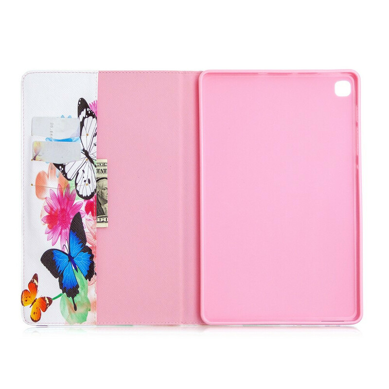 Samsung Galaxy Tab S6 Lite fodral Butterfly Series