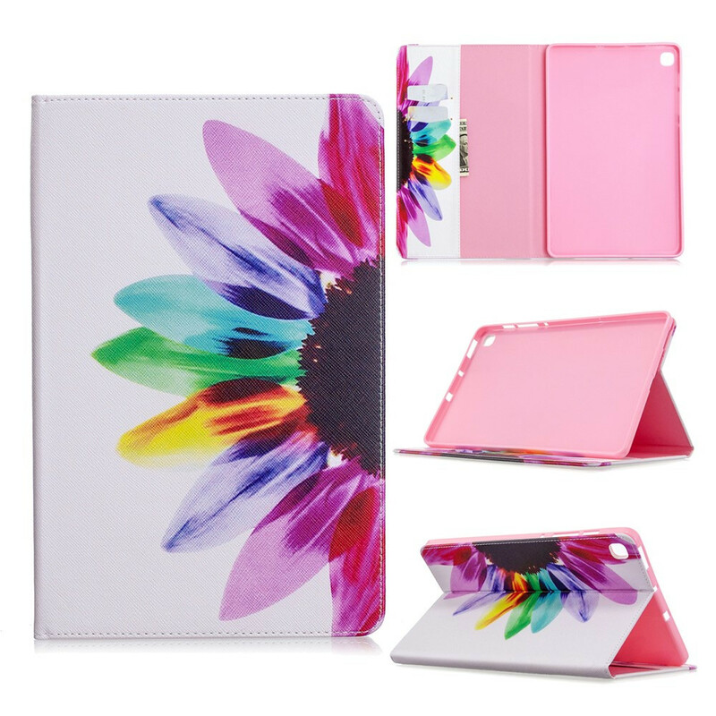 Samsung Galaxy Tab S6 Lite Watercolour Flower Case