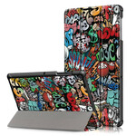 Smart SkalSamsung Galaxy Tab S5e Graffiti förstärkt
