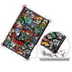 Smart SkalSamsung Galaxy Tab S5e Graffiti förstärkt