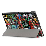 Smart SkalSamsung Galaxy Tab S5e Graffiti förstärkt