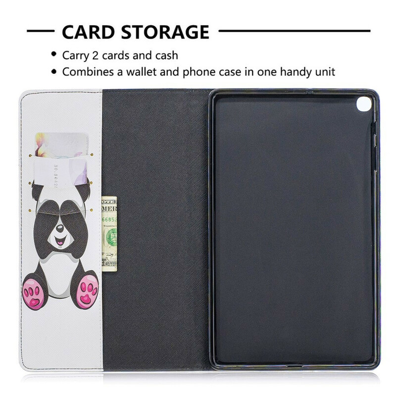 Samsung Galaxy Tab A 10.1 (2019) Panda Fun Case