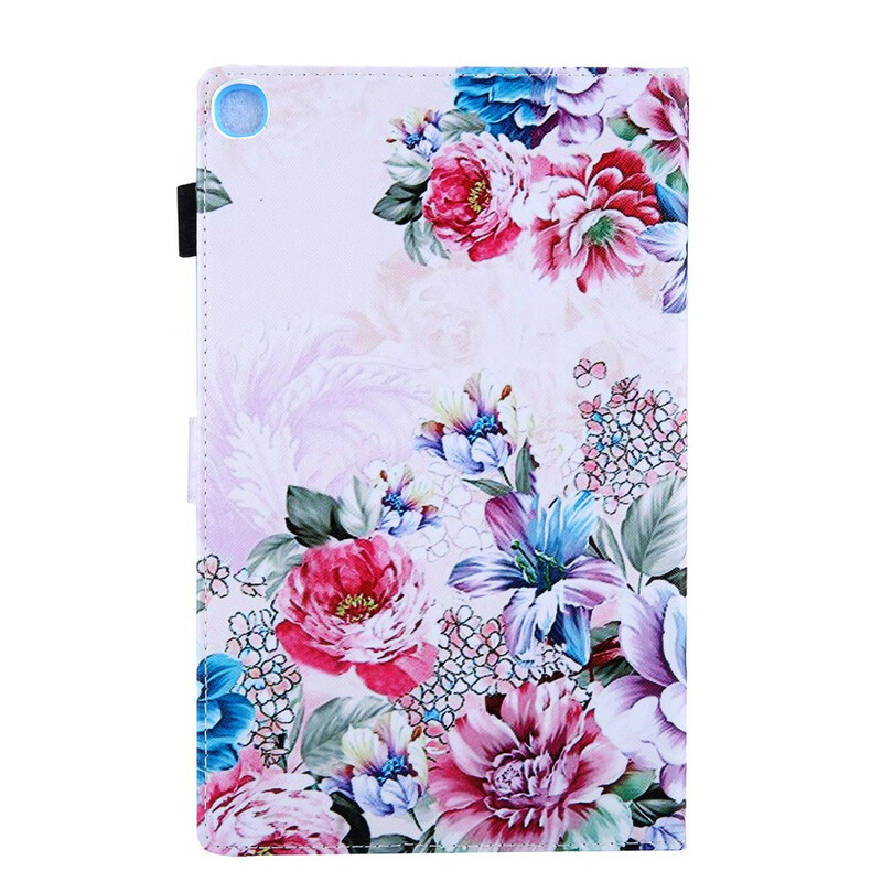 Samsung Galaxy Tab A 10.1 (2019) Väska Design Flowers