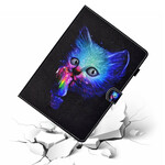 Samsung Galaxy Tab A 10.1 fodral (2019) Psycho Cat