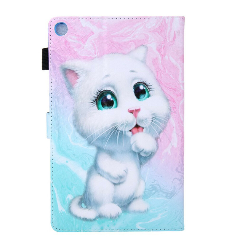 Samsung Galaxy Tab A 10.1 fodral (2019) Marble Kitten