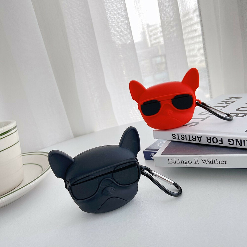 AirPods Pro Dog 3D-fodral med ring