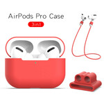 AirPods Pro silikonfodral med hörlursladd