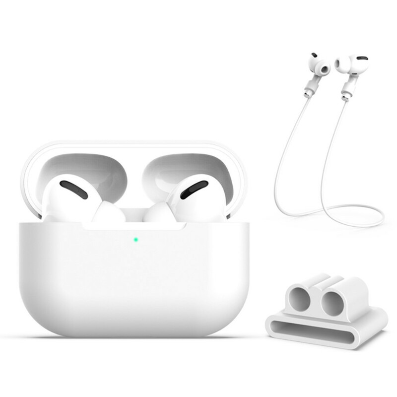 AirPods Pro silikonfodral med hörlursladd