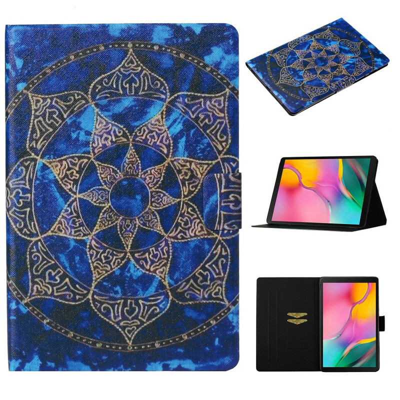 Samsung Galaxy Tab A 10.1 (2019) fodral Mandala Royal